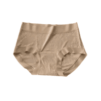 4-Pack Simple Jacquard Yoga Triangle Seamless Panty-Gallery-image-1